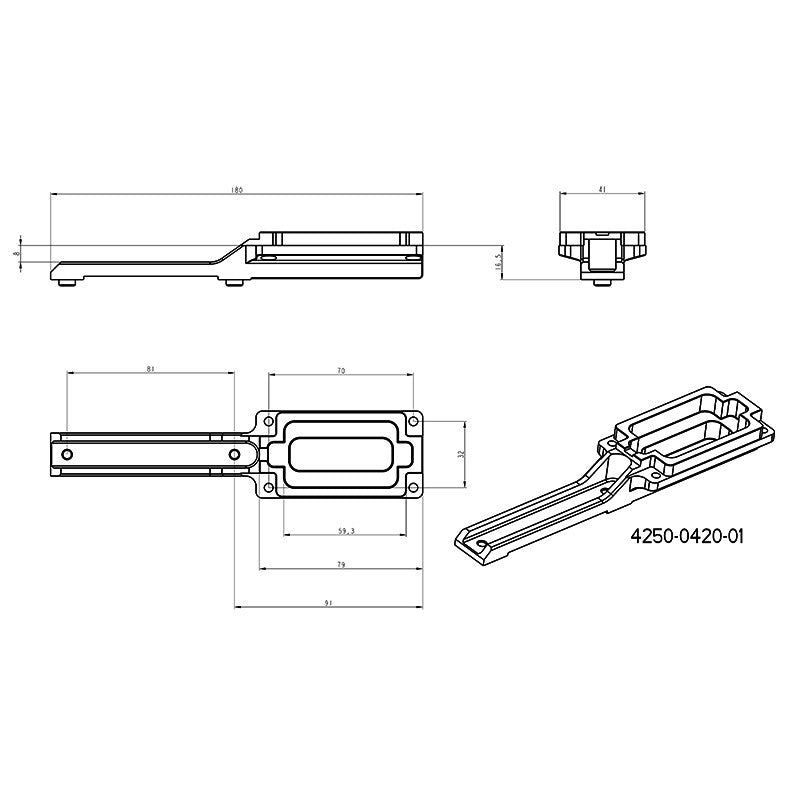 Adapter voor Infiray PS II ZZr | Blaser basis 