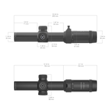 Vector Optics Forester 1-5x24SFP GenII richtkijker 