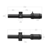 Vector Optics Boswachter 1-8x24 SFP richtkijker 