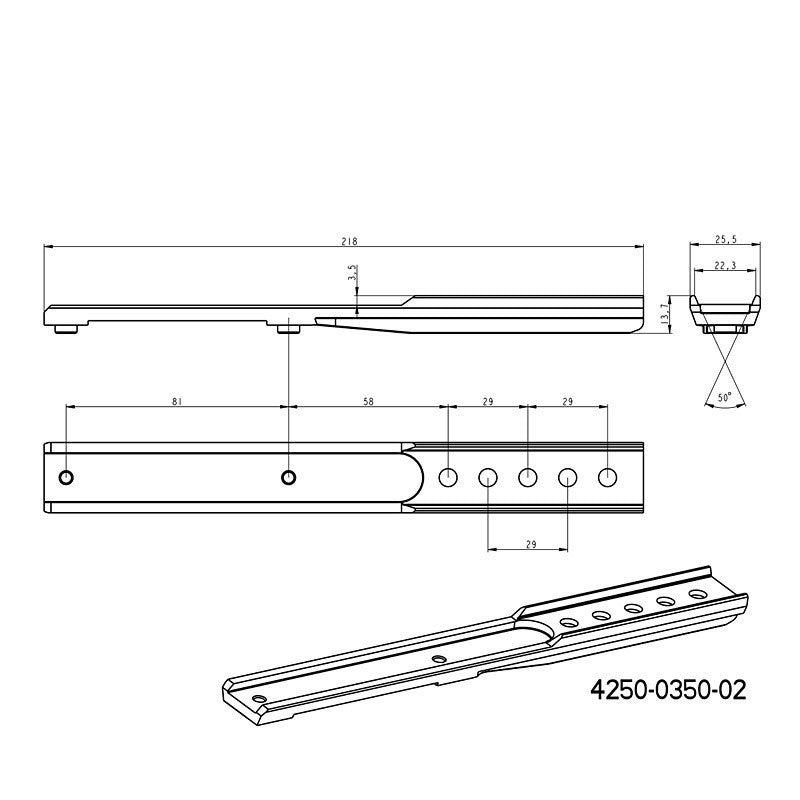 Adapter voor Hikmicro PQ 50L & TQ 50 | Blaser basis 